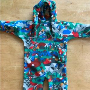 Patagonia Fleece 6 Month Bunting